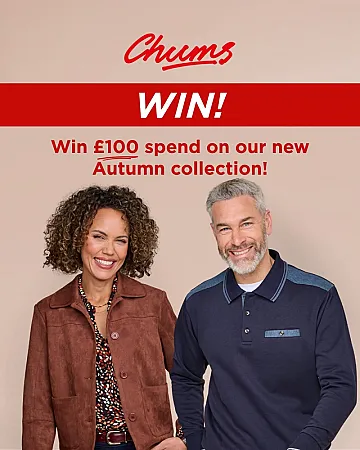 Prize image for Win £100 to spend on Chums new Autumn clothing collection