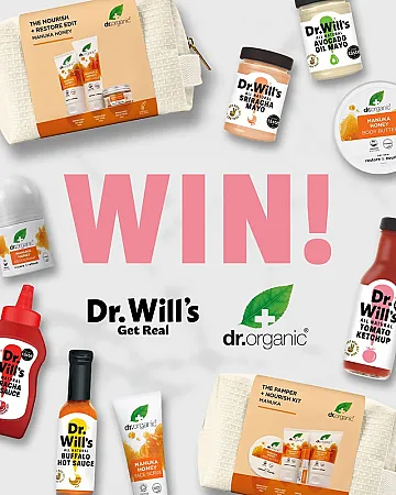 Prize image for Win a Dr. Will’s x Dr. Organic Sauce and Pamper Bundle