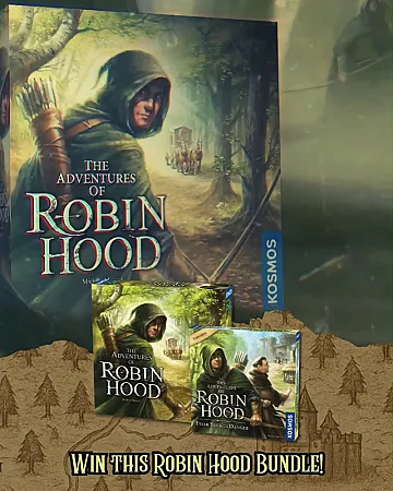 Prize image for Win The Adventures of Robin Hood board game + expansion