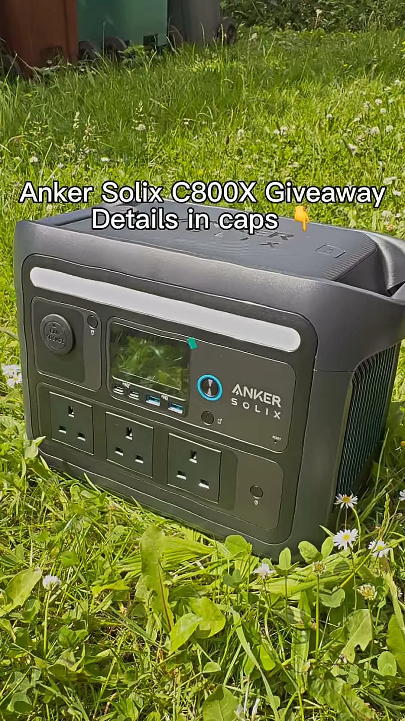 Win an Anker Solix C800X portable power station