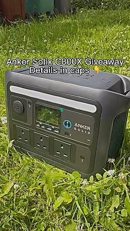 Prize image for Win an Anker Solix C800X portable power station