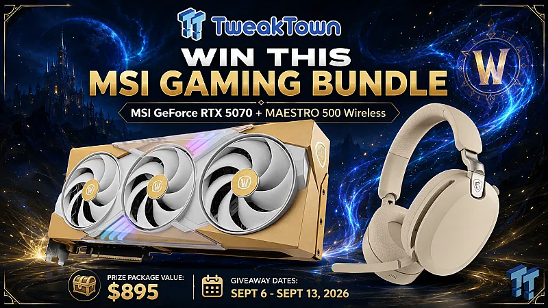 Win an MSI GeForce RTX 5070 GPU and MAESTRO 500 Wireless Headset