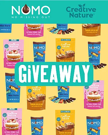 Win a Creative Nature Baking Bundle plus 5 NOMO Sharing Boxes