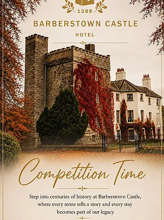 Win an Overnight Stay with Evening Meal at Barberstown Castle Hotel
