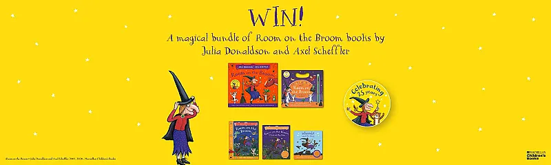 Win a bundle of 5 Room on the Broom books from our friends at Macmillan Children's Books!