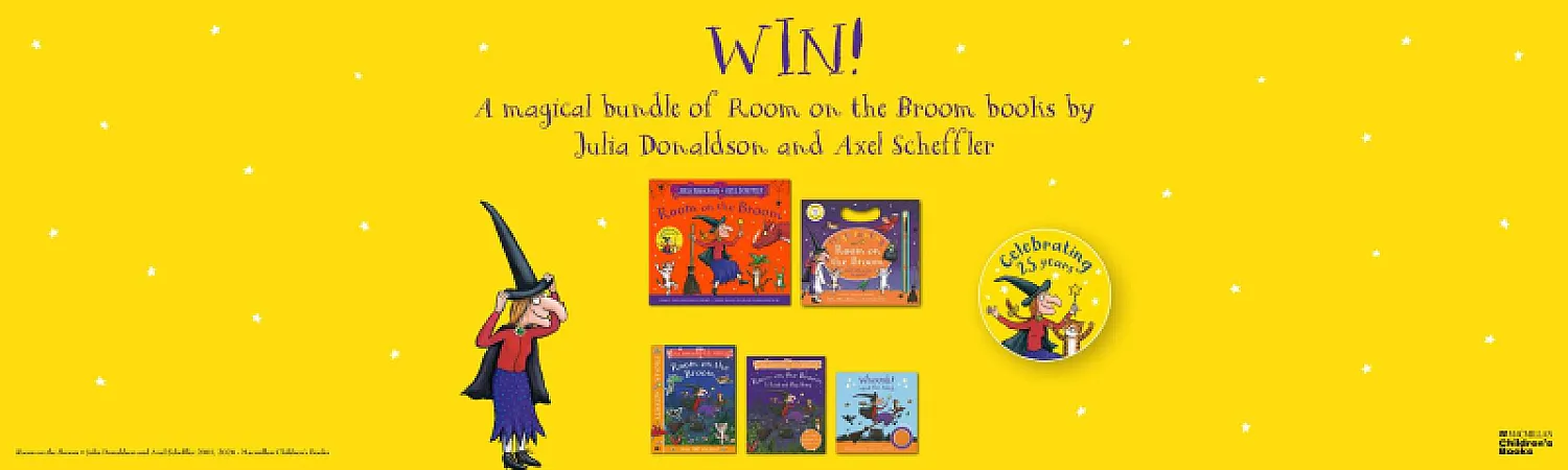 Win a bundle of 5 Room on the Broom books from our friends at Macmillan Children's Books!
