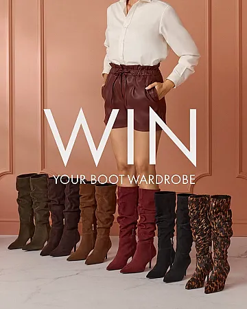 Win your ultimate boot wardrobe