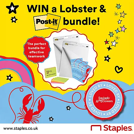 Win a SIGNED copy of Learn Like a Lobster & Post-it Bundle