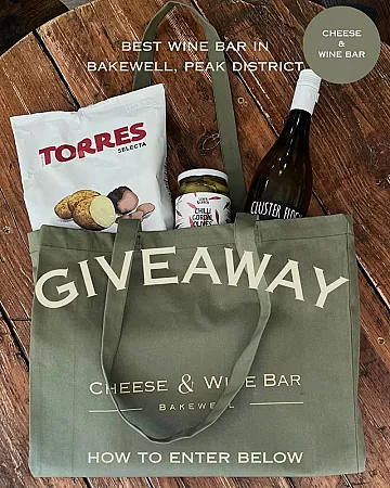 Prize image for Win a Bag of Cheese & Wine Goodies
