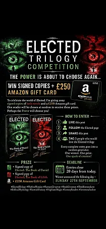 Prize image for Win Signed Copies + £250 Amazon Gift Card