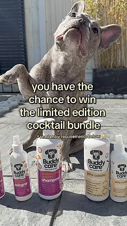 Prize image for Win Limited Edition Cocktail Dog Cleaning Products