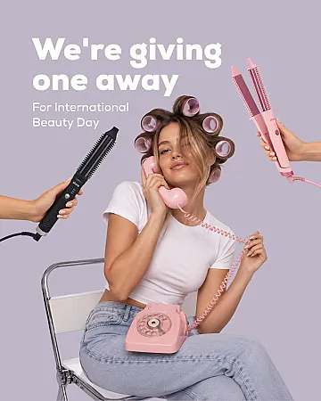 Prize image for Win a Clara Hair - Dual Slim Hot Brush