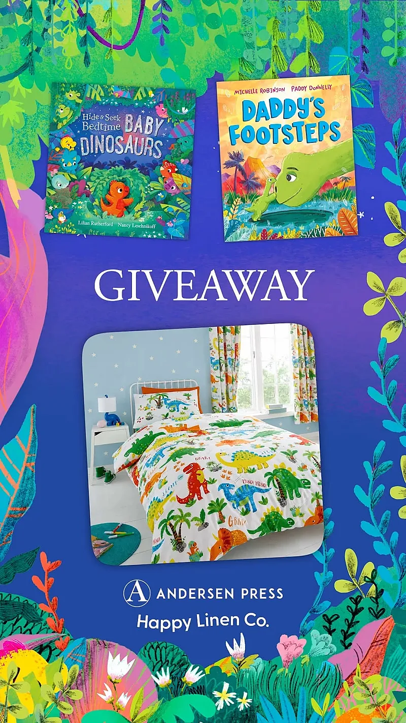 Win a Gorgeous Happy Linen Company Bedding Set and 2 Kids Books