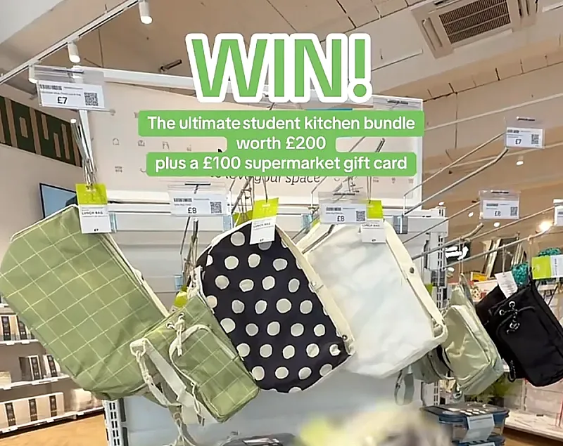 Win a Student Kitchen Bundle & £100 Supermarket Voucher