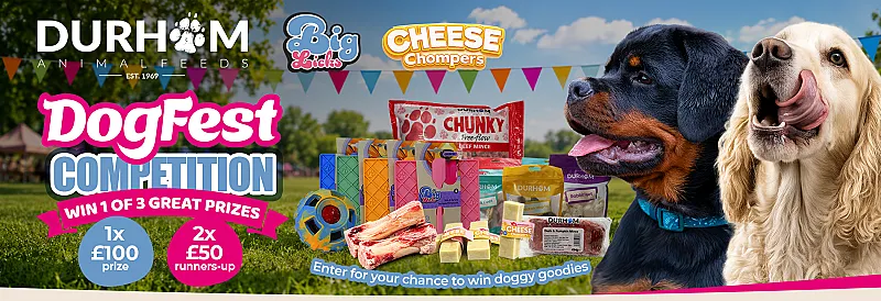 Win £100 worth of Durham Animal Feeds goodies