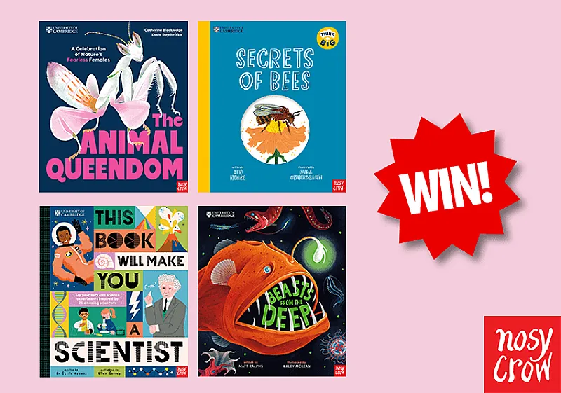 Win an amazing Nosy Crow nature book bundle
