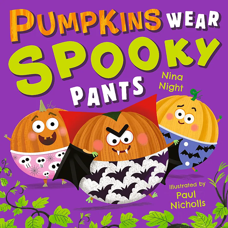 Win 1 of 3 copies of Pumpkins Wear Spooky Pants