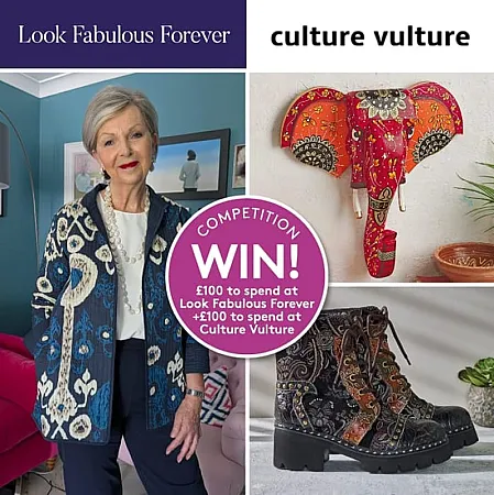 Prize image for Win £100 to Spend at Look Fabulous Forever and £100 to Spend at Culture Vulture