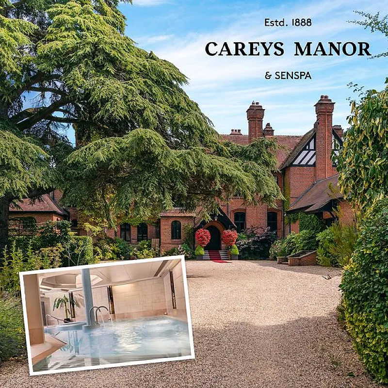 Win a Careys Manor Hotel stay
