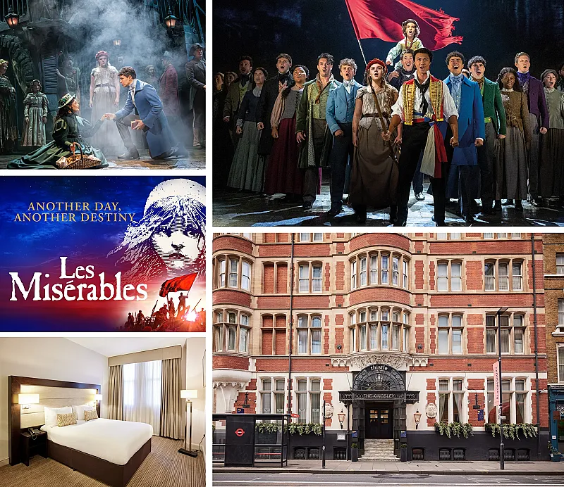 Win tickets to see Les Misérables in the West End plus an overnight stay