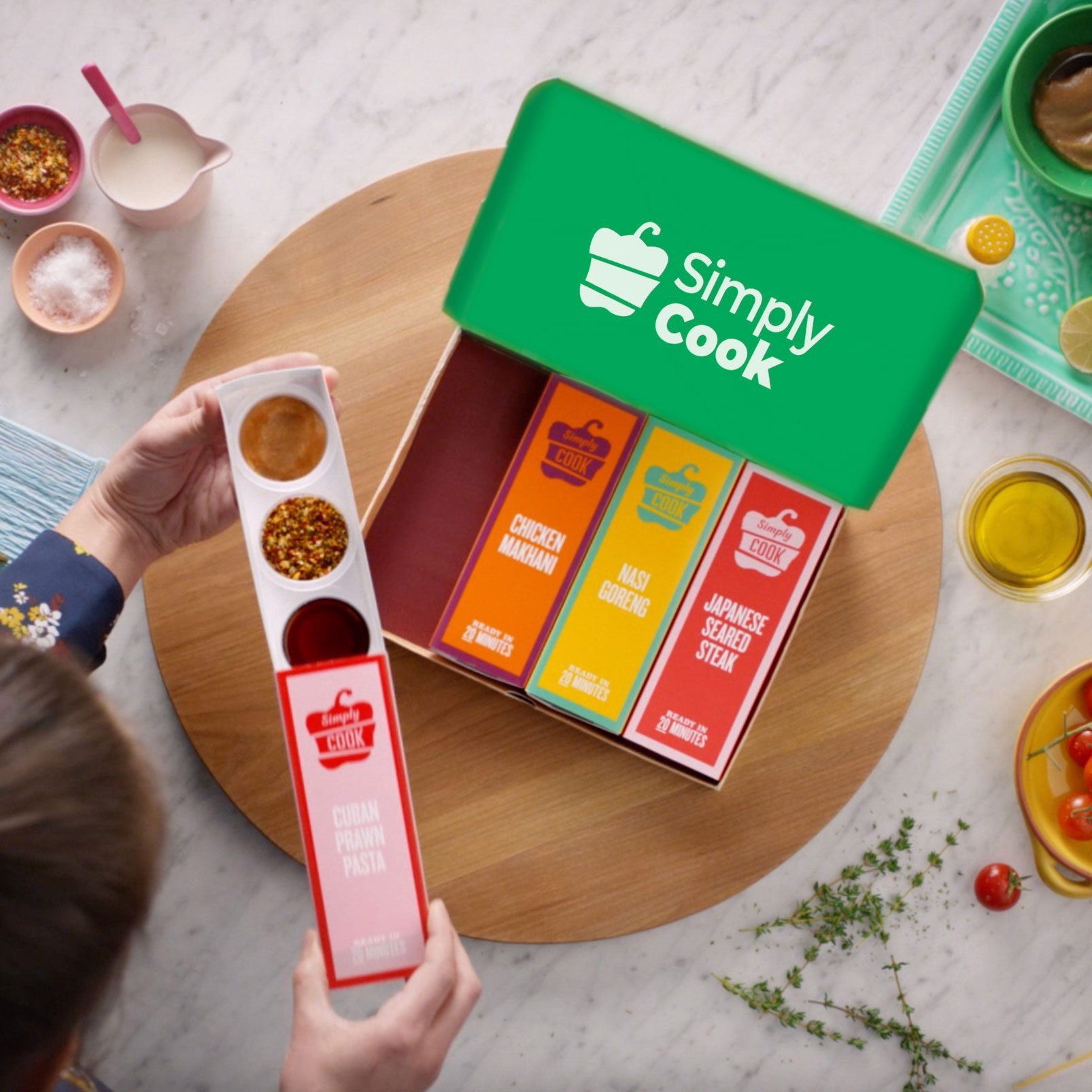 Claim a free Simply Cook food box (worth £9.99)