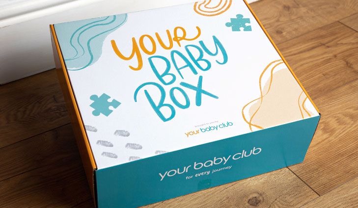 Free baby box full of baby goodies - worth £30